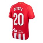 Axel Witsel #20 Atletico Madrid Hjemmebanetrøje 2023-2024 rød Kort ærmer