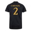 Daniel Carvajal #2 Real Madrid Tredje trøje 2023-2024 sort Kort ærmer