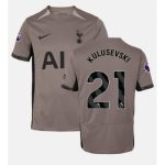 Dejan Kulusevski #21 Tottenham Hotspur Tredje trøje 2023-2024 Kort ærmer