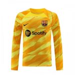 Fodboldtrøjer til mænd Barcelona Målmand Tredje trøje 2023-2024 gul Lange ærmer