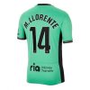 Marcos Llorente #14 Atletico Madrid Tredje trøje 2023-2024 grøn Kort ærmer
