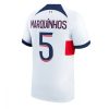 Marquinhos #5 Paris Saint-Germain PSG Udebanetrøje 2023-24 Kort ærmer til mænd