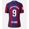 Robert Lewandowski #9 Barcelona Hjemmebanetrøje 2023-2024 Kort ærmer