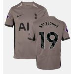 Ryan Sessegnon #19 Tottenham Hotspur Tredje trøje 2023-2024 Kort ærmer