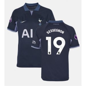 Ryan Sessegnon #19 Tottenham Hotspur Udebanetrøje 2023-24 Kort ærmer