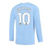 Jack Grealish #10 Manchester City Hjemmebanetrøje 2023-2024 Lange ærmer