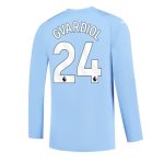 Josko Gvardiol #24 Manchester City Hjemmebanetrøje 2023-2024 Lange ærmer