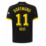 Marco Reus #11 Borussia Dortmund Udebanetrøje 2023-2024 Kort ærmer