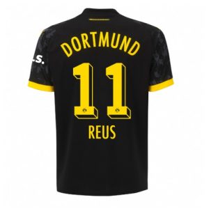 Marco Reus #11 Borussia Dortmund Udebanetrøje 2023-2024 Kort ærmer