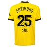 Niklas Sule #25 Borussia Dortmund Hjemmebanetrøje 2023-2024 gul Kort ærmer