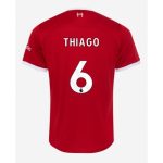 Thiago Alcantara #6 Liverpool Hjemmebanetrøje 2023-2024 rød Kort ærmer