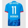 Timo Werner #11 Herre RB Leipzig Tredje trøje 2023-2024 blå Kort ærmer