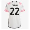 Timothy Weah #22 Herre Juventus Udebanetrøje 2023-2024 Kort ærmer