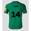 Alexander Isak #14 Herre Newcastle United Udebanetrøje 2023-2024 grøn Kort ærmer