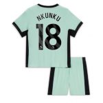 Christopher Nkunku #18 Chelsea Tredje trøje Børn 2023-2024 Kort ærmer + korte bukser