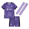 Liverpool Tredje trøje Børn 2023-2024 Kort ærmer + korte bukser