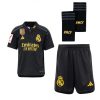 Real Madrid Tredje trøje Børn 2023-2024 Kort ærmer + korte bukser