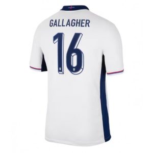 Billige England Conor Gallagher #16 Hjemmebanetrøje EM 2024 Kort ærmer