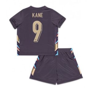 Billige England Harry Kane #9 Udebanesæt Børn EM 2024 Kort ærmer (+ korte bukser)