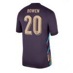 Billige England Jarrod Bowen #20 Udebanetrøje EM 2024 Kort ærmer