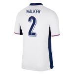 Billige England Kyle Walker #2 Hjemmebanetrøje EM 2024 Kort ærmer