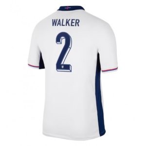 Billige England Kyle Walker #2 Hjemmebanetrøje EM 2024 Kort ærmer