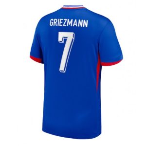 Billige Frankrig Antoine Griezmann #7 Hjemmebanetrøje EM 2024 Kort ærmer